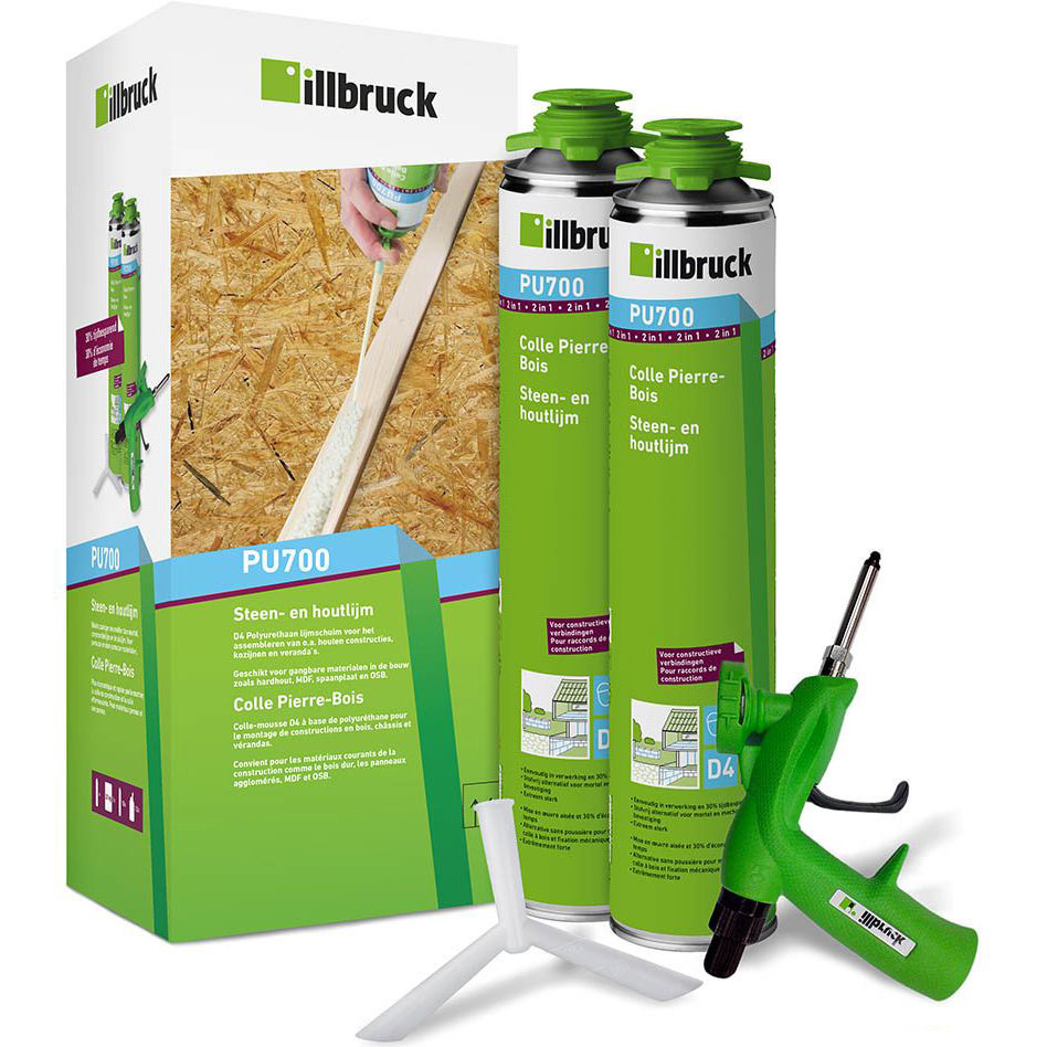 illbruck PU700 Steen- en Houtlijm Startersbox