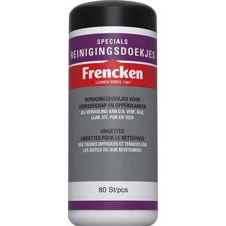 Frencken Lingettes nettoyantes Frencken, paquet de 80.