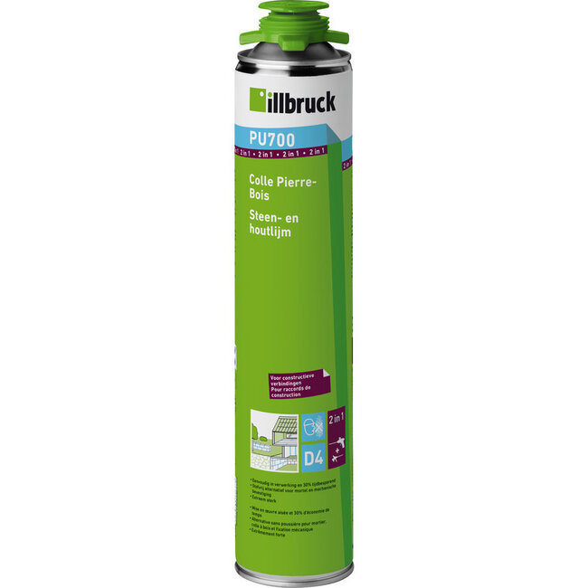 illbruck PU700 Steen- en Houtlijm 880ml