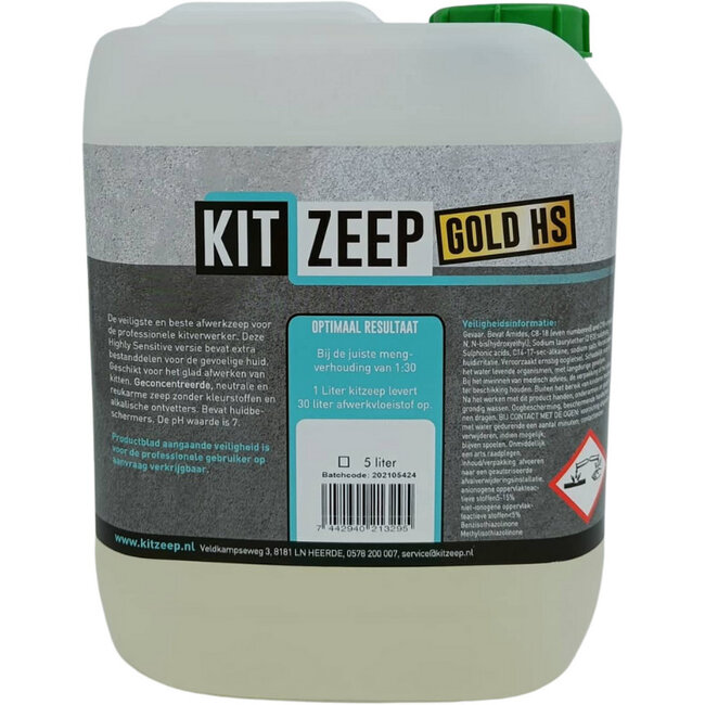 Kitzeep Gold HS 1ltr / 5 ltr