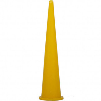 Buse à époxy avec bord (jaune)