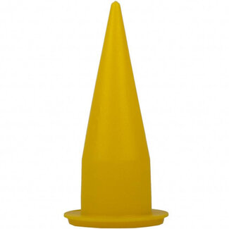 Buse conique extra large (jaune) 10 pièces