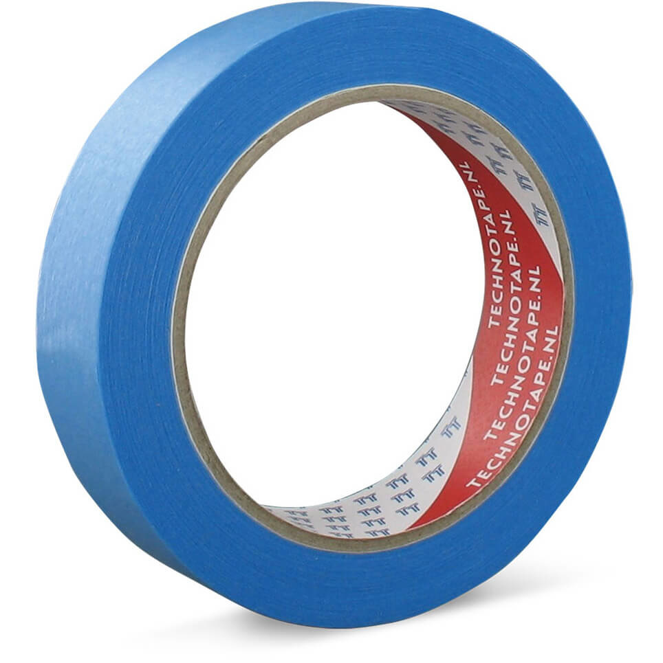 TechnoTape Maskingtape Washi Outdoor Blauw