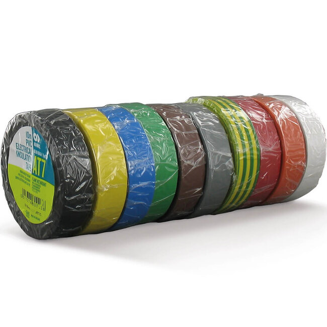 Ruban isolant TechnoTape AT-7 Arc-en-ciel
