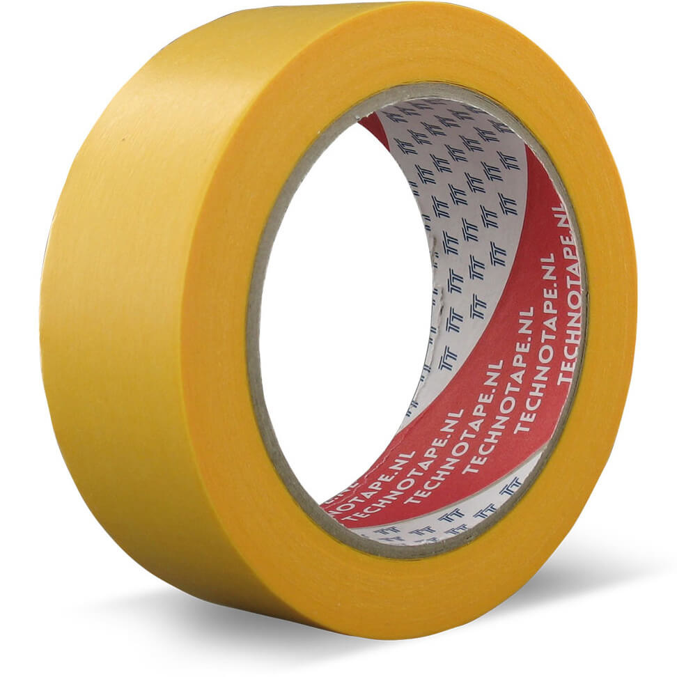 TechnoTape Maskingtape Washi Pro Excellent Geel