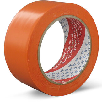 Techno Tape Ruban adhésif de masquage TechnoTape en PVC souple orange