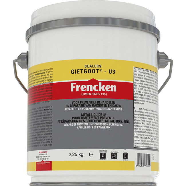 Frencken Gietgoot U3 2,25 kg