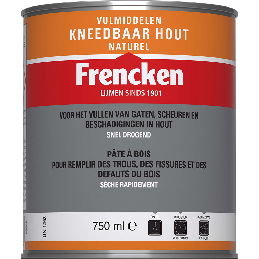 Frencken Kneedbaar Hout 750ml