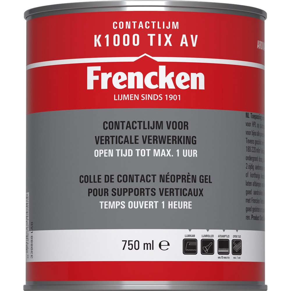 Frencken Contactlijm K1000 TIX AV