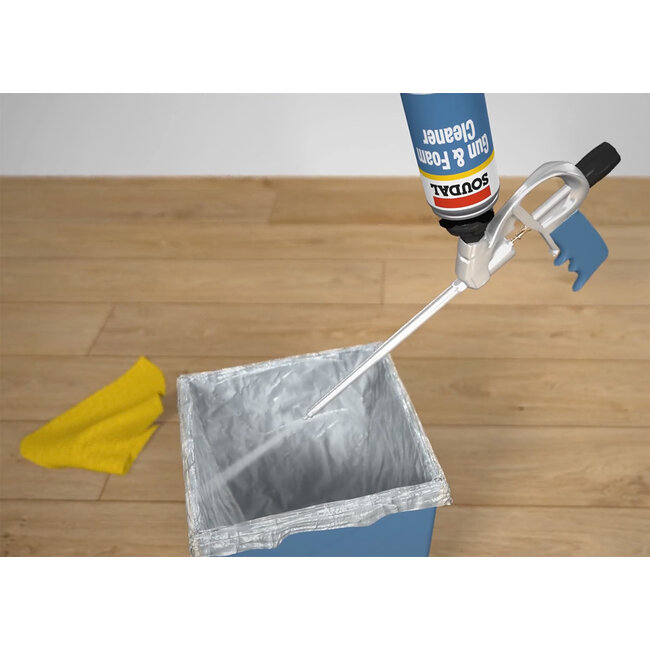 Nettoyant pour armes et mousse Soudal 500 ml