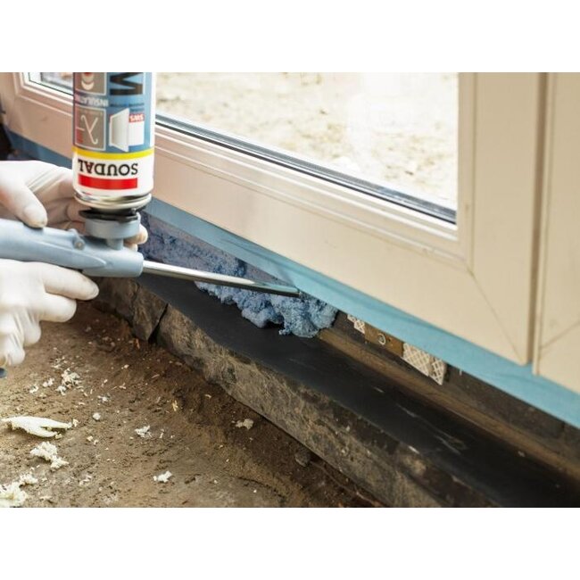 Pistolet à mousse Soudal Flexifoam 750 ml