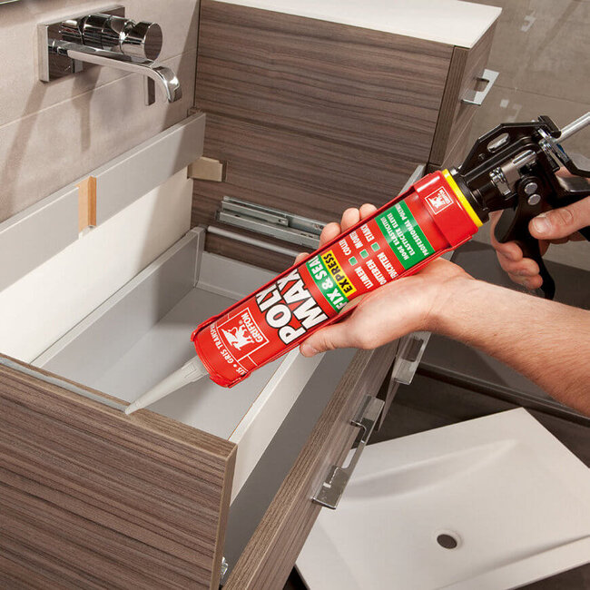 Griffon Polymax Fix & Seal Express Transparant 300g