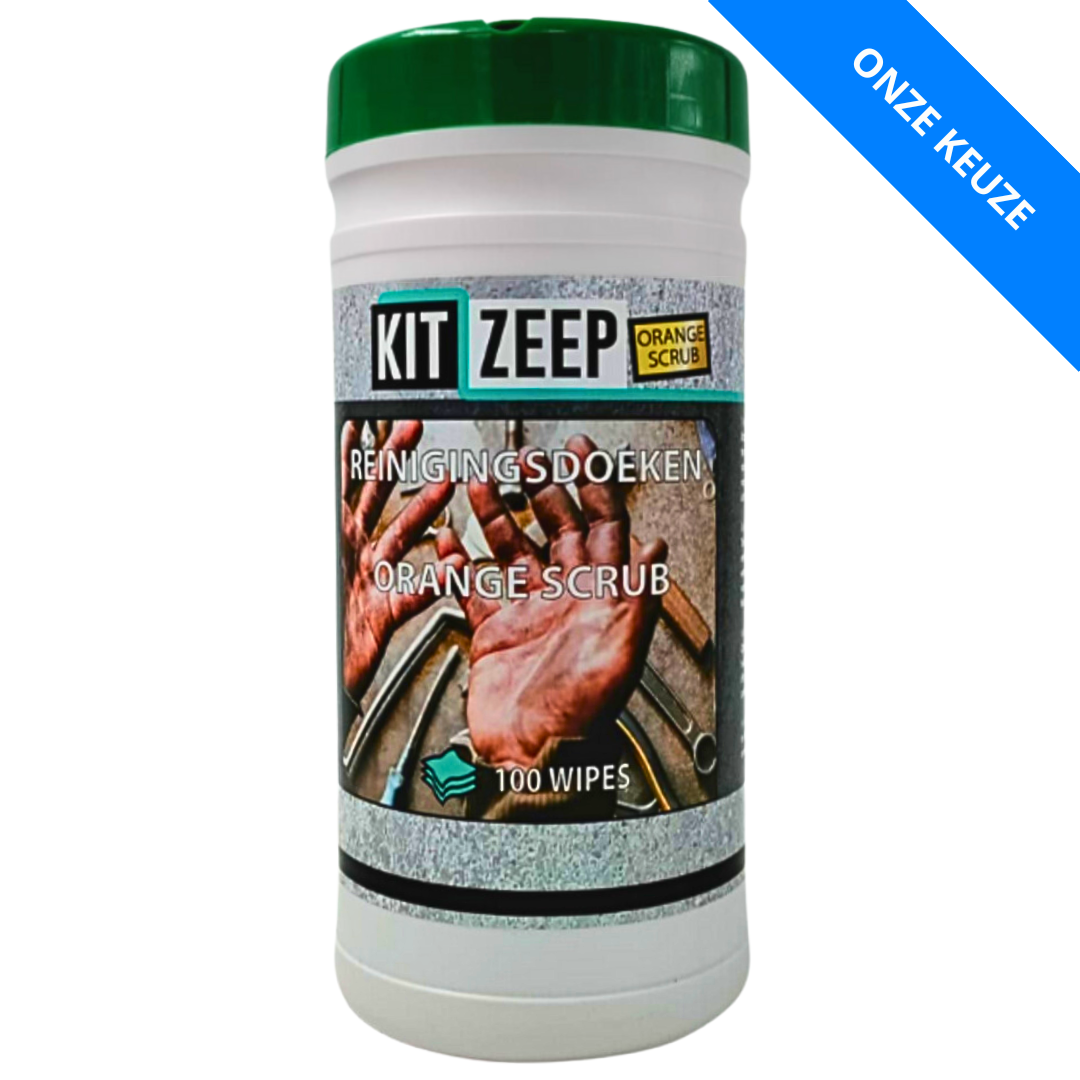 Kitzeep Wet Scrub Wipes Reinigingsdoekjes 100st - 15027