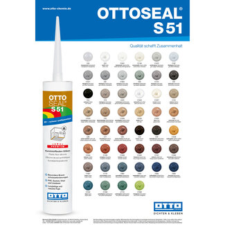 Otto Chemie S51 kleurenkaart