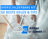 Overschilderbare kit: de beste keuze & tips voor een strakke verflaag