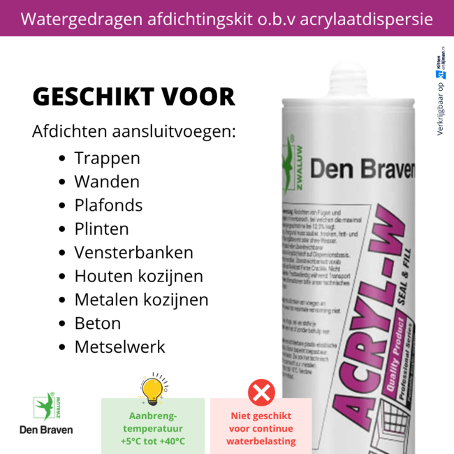 Zwaluw Acryl-W 310ml