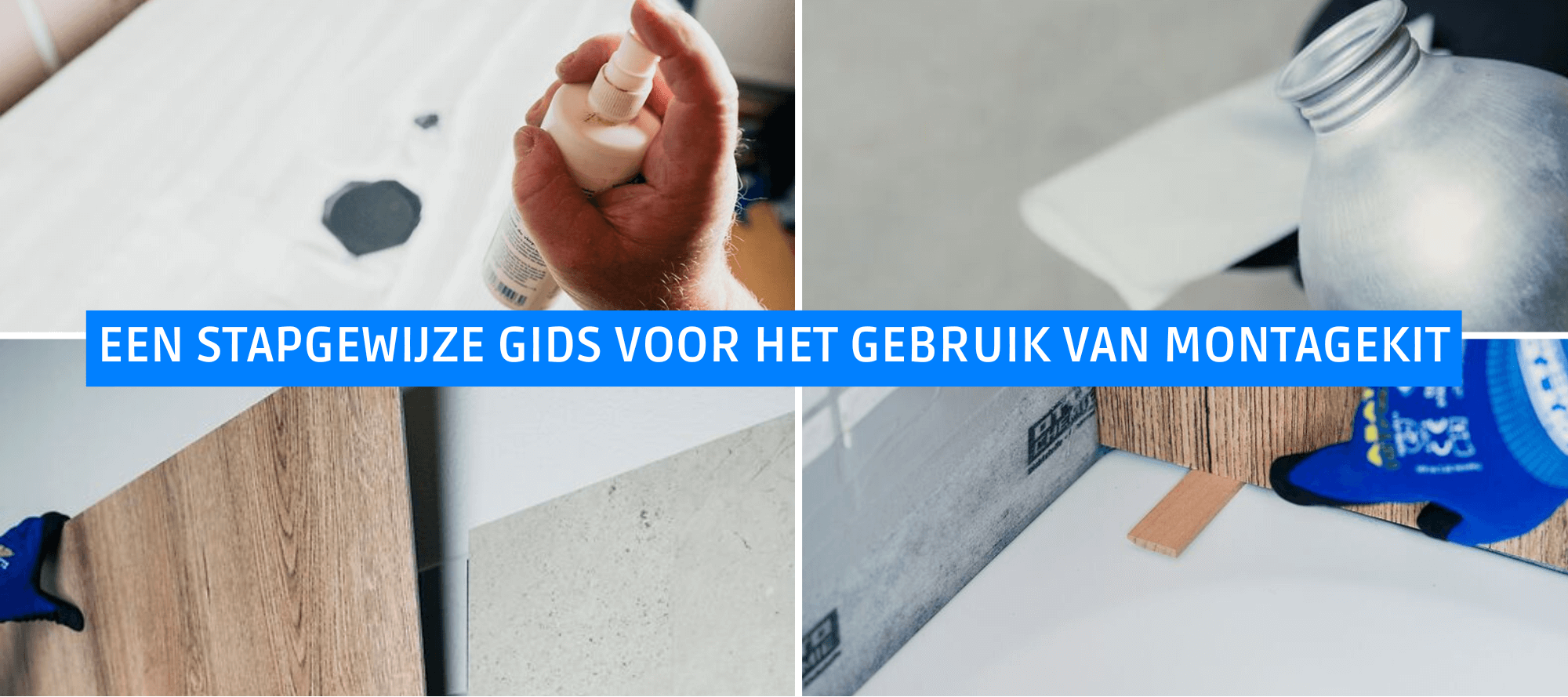 Montagekit gebruiken