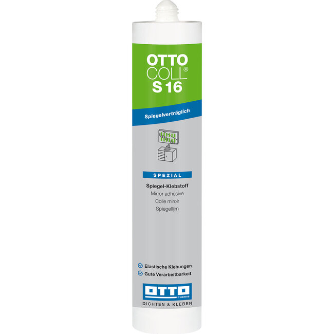 Ottocoll S16 spiegellijm 310 ml koker