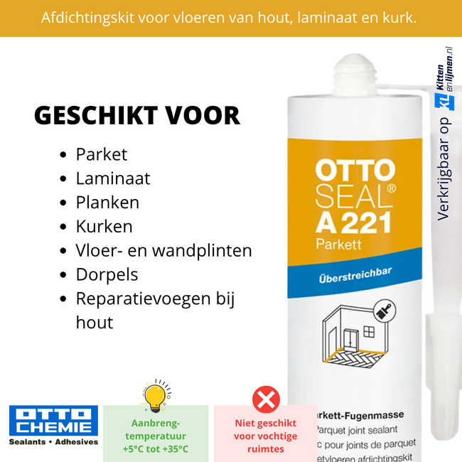 Ottoseal A221 Parkett 310 ml