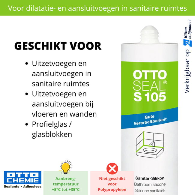 Ottoseal S105 310 ml koker