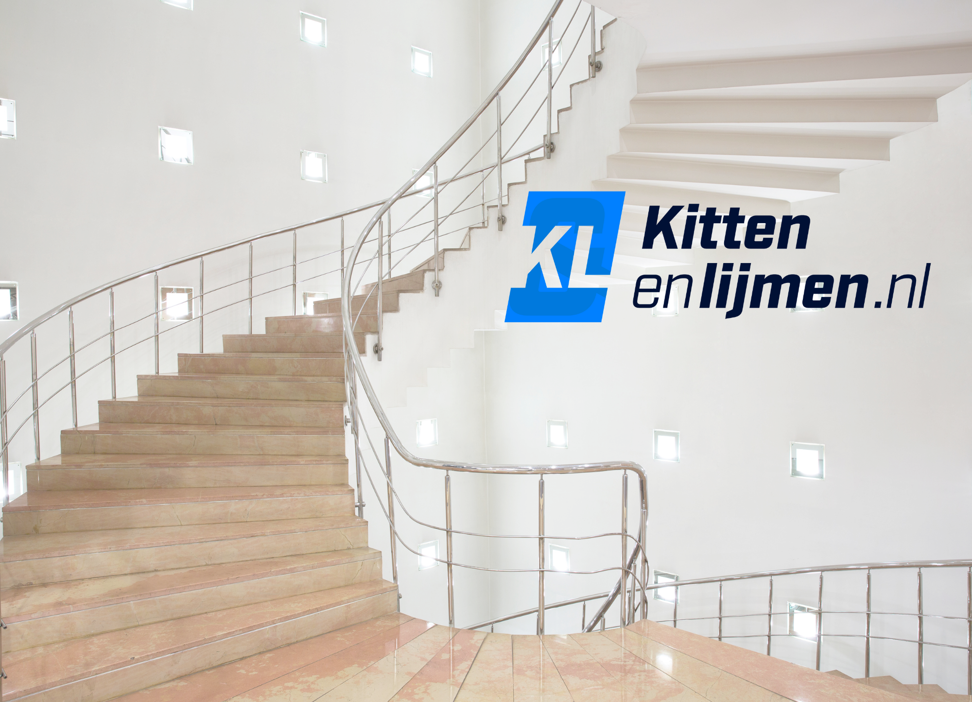 Je trap afkitten?  Zo doe je dat! 