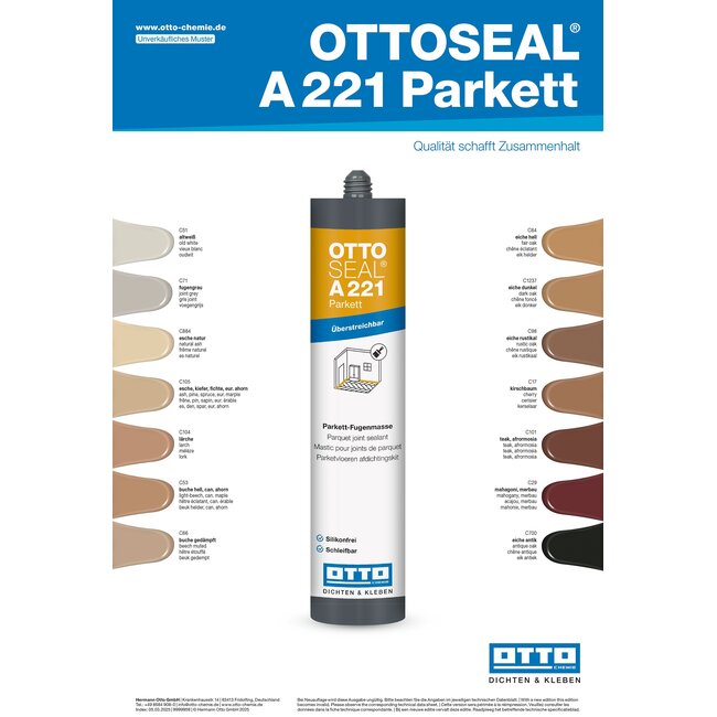 Ottoseal A221 Parkett 310 ml