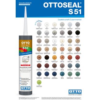 Otto Chemie S51 kleurenkaart