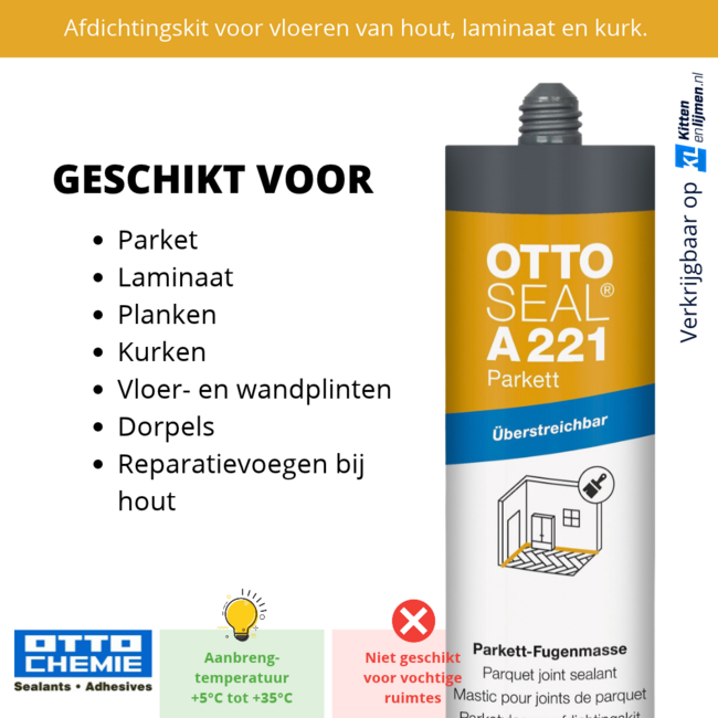 Ottoseal A221 Parkett 310ml