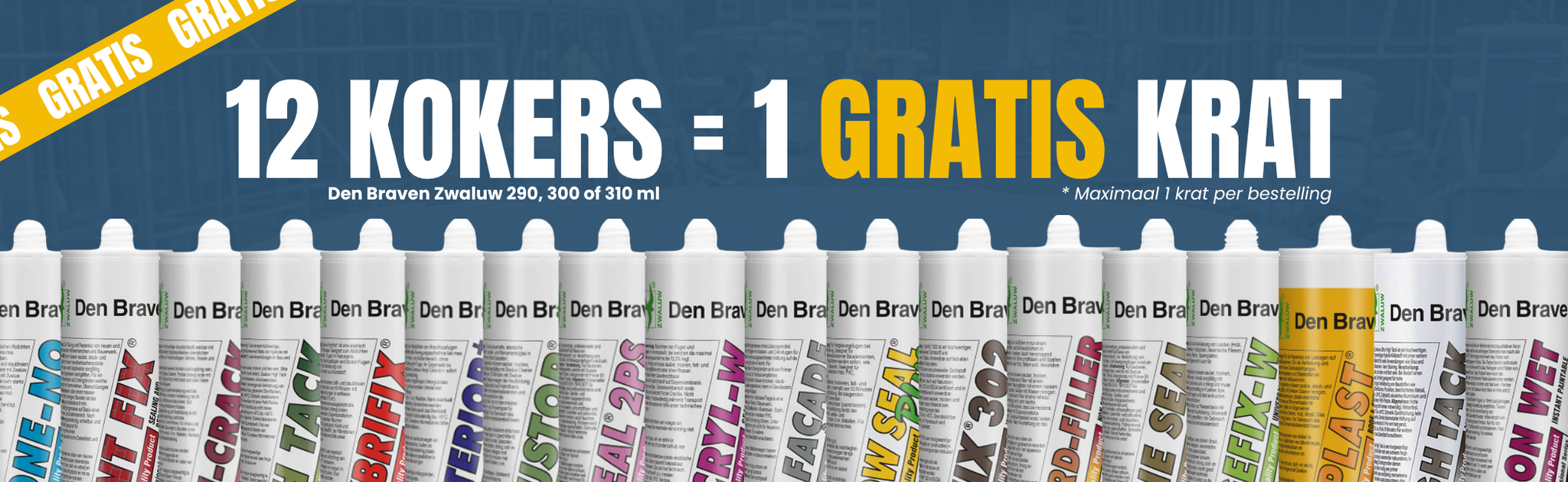 Gratis Krat Actie Den Braven Zwaluw
