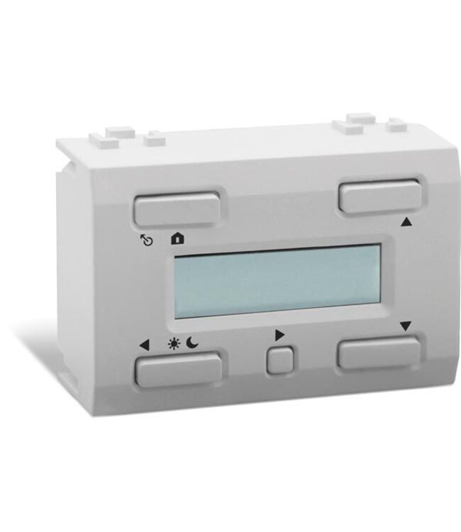 Velbus Velbus Witte lcd-temperatuurcontroller met tijdsbackup