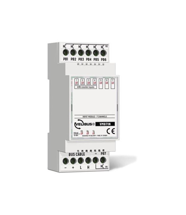 Velbus Velbus 7-kanaals ingangsmodule