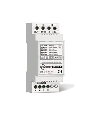 Velbus Velbus 1-kanaals triacdimmer, halogeen en   LED lamp