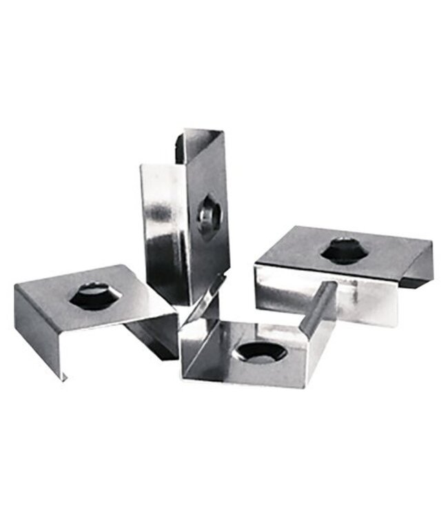 LED strip Alu profiel voor opbouw, met afdekkap inbegrepen