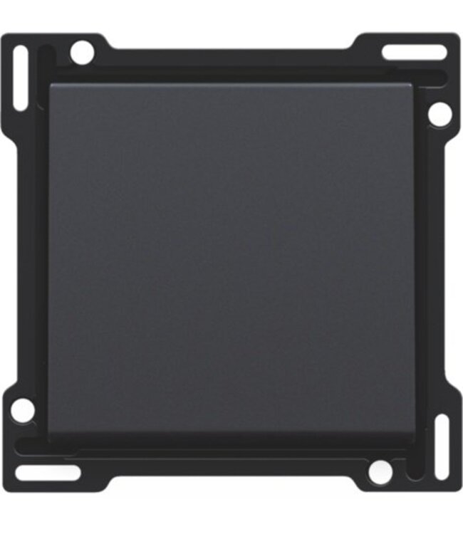 Niko afwerkingsset enkele toets, kleur anthracite 122-61105