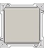 Niko afwerkingsset enkele toets, kleur original light grey 102-61105