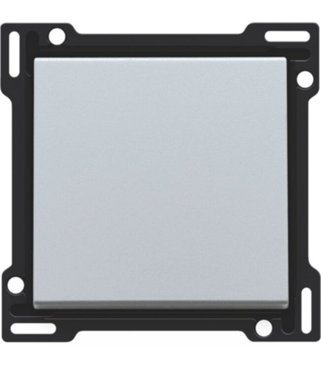 Niko afwerkingsset enkele toets, kleur Sterling 121-61105