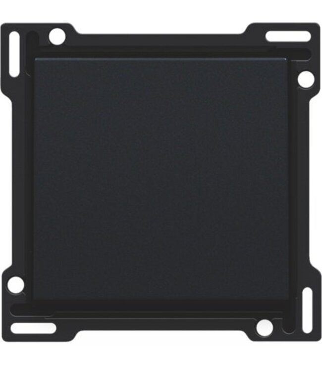 Niko Niko afwerkingsset enkele toets, kleur black coated 161-61105