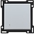 Niko afwerkingsset met lens,sterling 121-60005