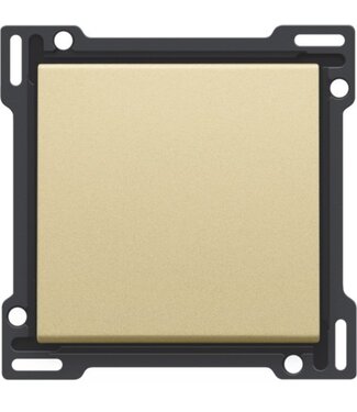 Niko afwerkingsset, Alu look Gold, enkele toets, 221-61105 Niko afwerkingsset, Alu look Gold, enkele toets, 221-61105