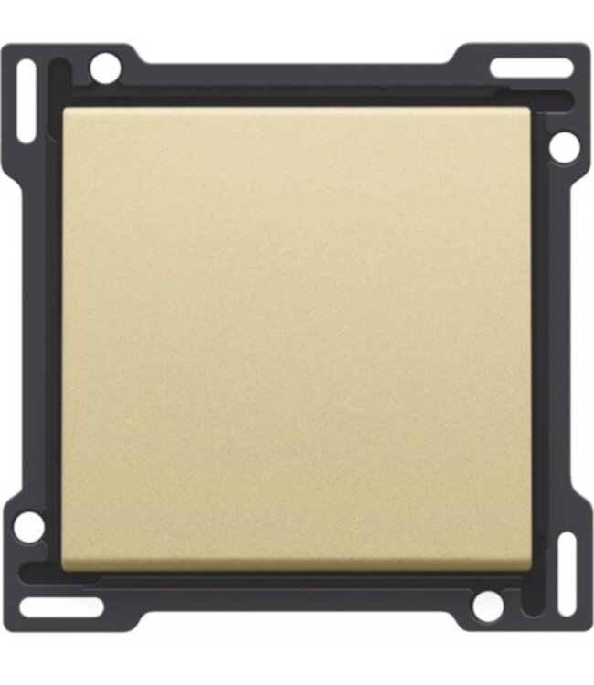 Niko afwerkingsset enkele toets, kleur Alu look Gold 221-61105