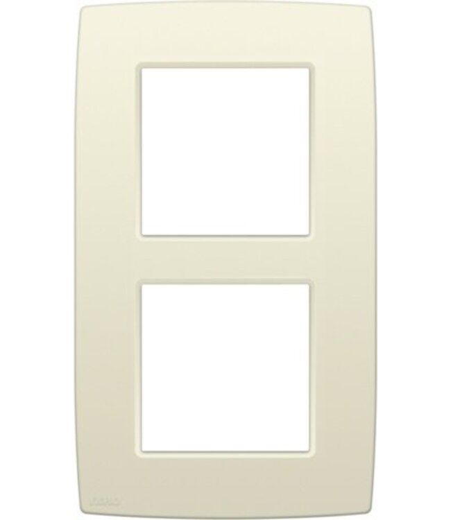 Niko Tweevoudige verticale afdekplaat, kleur Original cream (Niko 100-76200)