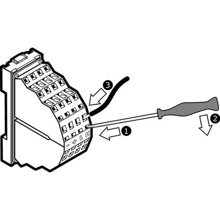 Velbus Velbus Din rail verdeelconnector voor buskabels