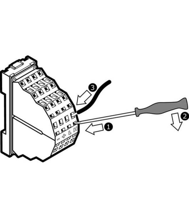 Velbus Velbus Din rail verdeelconnector
