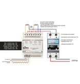 Velbus Velbus module, 4-kanaals relaismodule met potentiaalvrije contacten