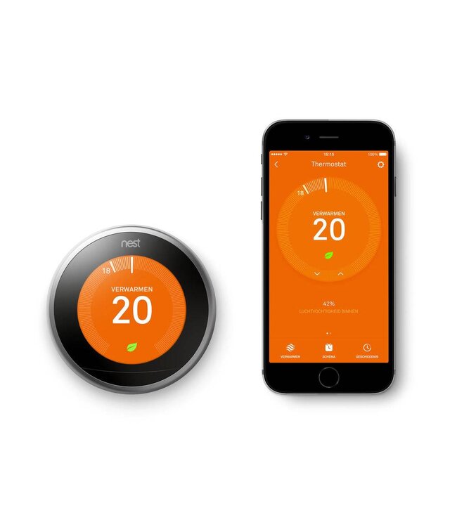 Nest Nest Slimme  Thermostaat, 3de generatie