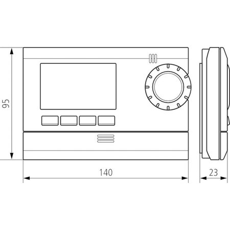 Theben Digitale klokthermostaat RAM811 Top2