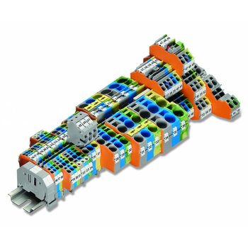 Wago Rijgklemmen - Din rail terminals