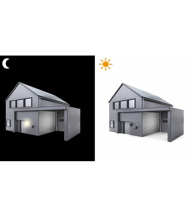 Steinel Schemerschakelaar Nightmatic 2000, witte uitvoering