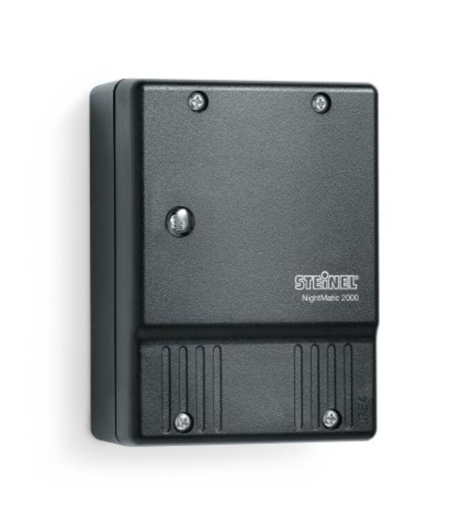 Steinel Schemerschakelaar Nightmatic 3000, zwarte uitvoering