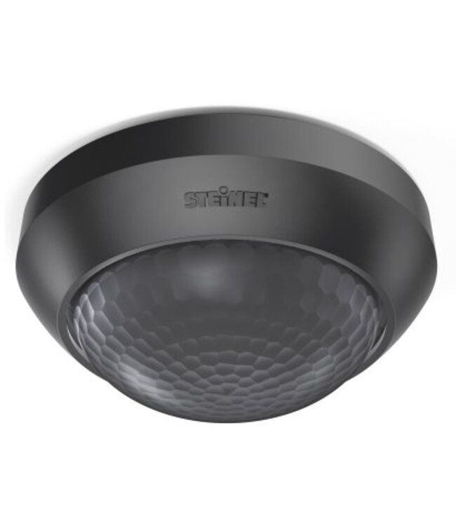 Steinel Opbouw ronde bewegingsmelder IS 360-3, zwart en  360 gr detectie